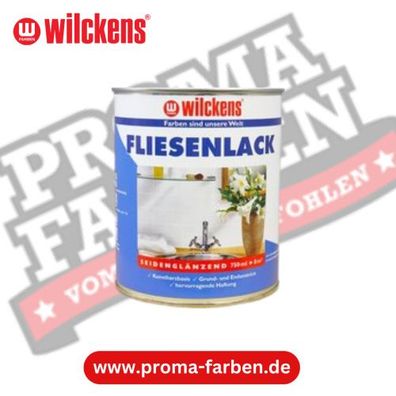 Wilckens Fliesenlack seidenglänzend 750ml