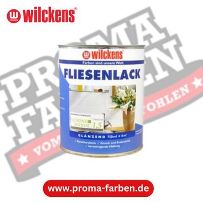 Wilckens Fliesenlack glänzend weiß