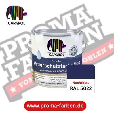 Capadur NQG Wetterschutzfarbe RAL 5022 Nachtblau