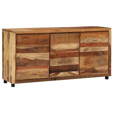 Sideboard Recyceltes Massivholz und pulverbeschichtetes Eisen Braun