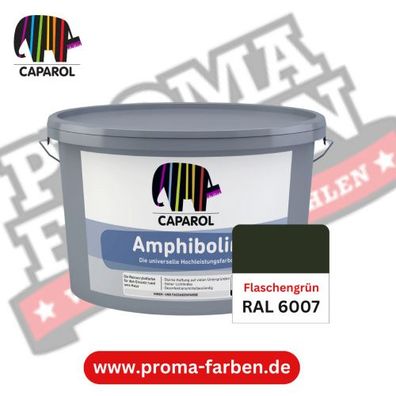 Caparol Amphibolin Fassadenfarbe RAL 6007 Flaschengrün