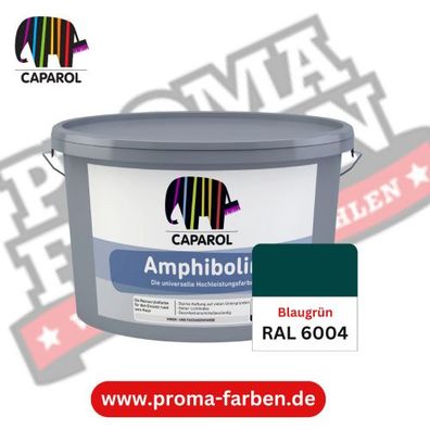 Caparol Amphibolin Fassadenfarbe RAL 6004 Blaugrün