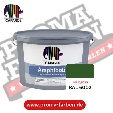 Caparol Amphibolin Fassadenfarbe RAL 6002 Laubgrün