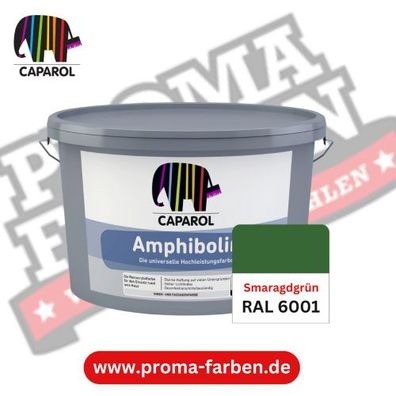 Caparol Amphibolin Fassadenfarbe RAL 6001 Smaragdgrün