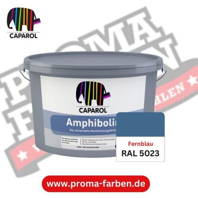 Caparol Amphibolin Fassadenfarbe RAL 5023 Fernblau