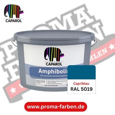 Caparol Amphibolin Fassadenfarbe RAL 5019 Capriblau