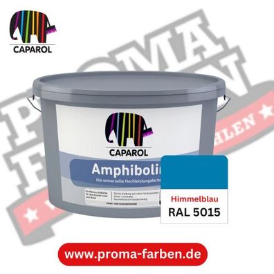 Caparol Amphibolin Fassadenfarbe RAL 5015 Himmelblau