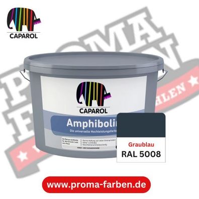 Caparol Amphibolin Fassadenfarbe RAL 5008 Graublau