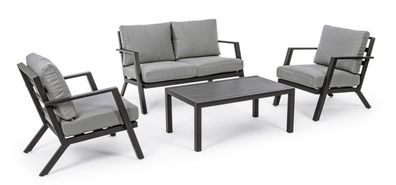 Lounge 4er Set Harley aus Aluminium