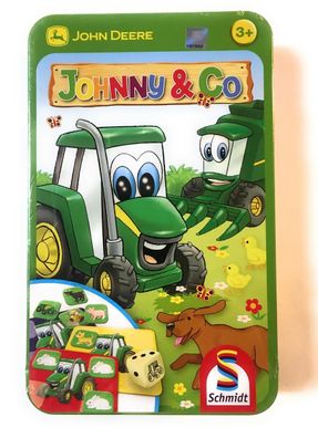 John Deere Johnny & Co, Kinderspiel, Familienspiel, Brett- und Würfelspiel, 3+