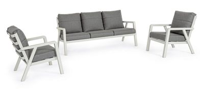 Lounge 3er Set Truman Aluminium