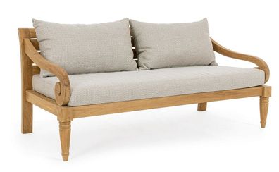 Sofa Karuba 165 x 80 x 75 cm Teakholz