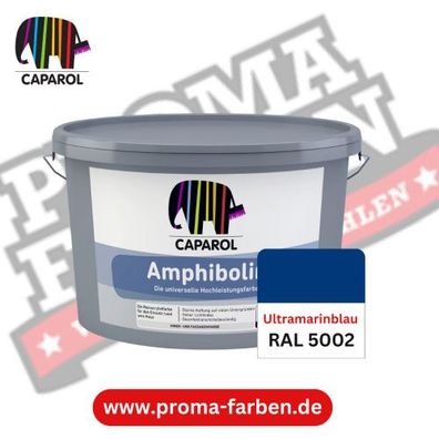 Caparol Amphibolin Fassadenfarbe RAL 5002 Ultramarinblau