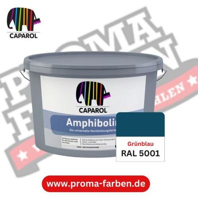 Caparol Amphibolin Fassadenfarbe RAL 5001 Grünblau