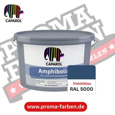 Caparol Amphibolin Fassadenfarbe RAL 5000 Violettblau