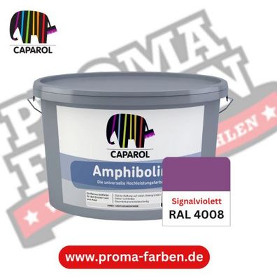 Caparol Amphibolin Fassadenfarbe RAL 4008 Signalviolett