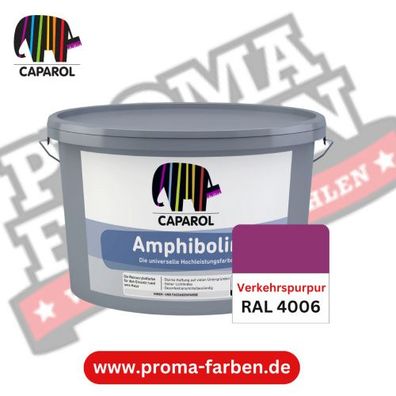 Caparol Amphibolin Fassadenfarbe RAL 4006 Verkehrspurpur