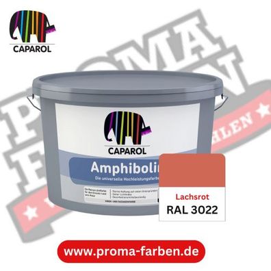 Caparol Amphibolin Fassadenfarbe RAL 3022 Lachsrot