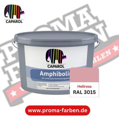 Caparol Amphibolin Fassadenfarbe RAL 3015 Hellrosa