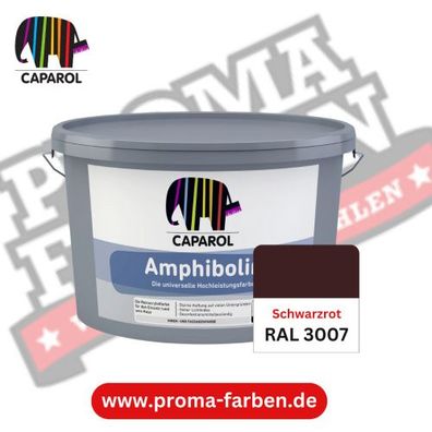 Caparol Amphibolin Fassadenfarbe RAL 3007 Schwarzrot