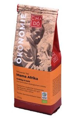 Cha Dô 3x Ökonomie Tansania Mama Afrika Schwarztee Broken WFTO 250g