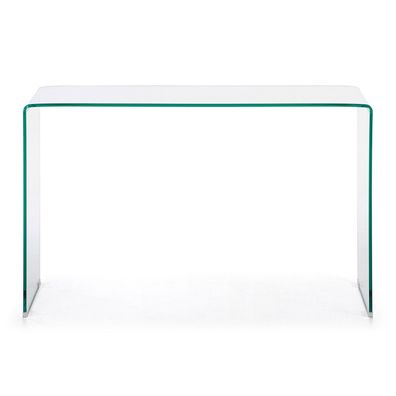 Konsolentisch Burano 125 x 40 x 76 cm Glas Wohnzimmer Beistelltisch