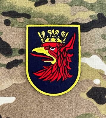 Patch "Wappen v. Stettin" Greif Armee Morale Aufnäher Klett Wanderer Szczecin Polen