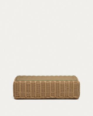 Couchtisch Portlligat 112 x 62 x 32,5 cm Kunstratten Wohnzimmer Tisch