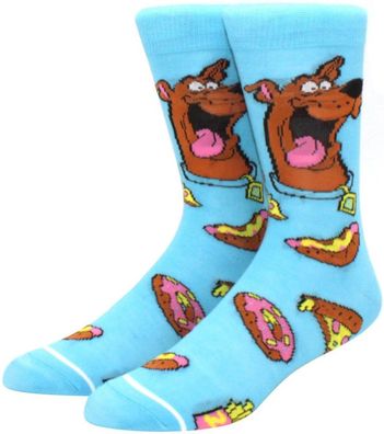 Shaggy Doo Donuts Motivsocken - Network Cartoons Scooby Doo Heroes Motiv-Socken