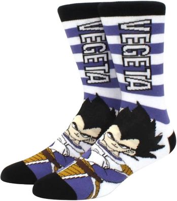 Vegeta Socken - Naruto Crew Cartoon-Socken in 3/4-Länge - Manga Motivsocken