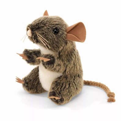 Mini Feldmaus Maus braun Fingerpuppe Folkmanis 2652 Plüschtier Stofftier Kuscheltier