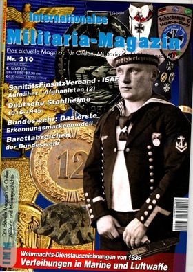 Internationales Militaria Magazin IMM Nr. 210