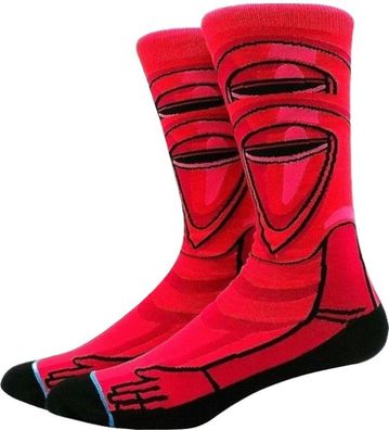 Sith Red Trooper Socken - Star Wars Crew Cartoon-Socken in 3/4-Länge - Motivsocken