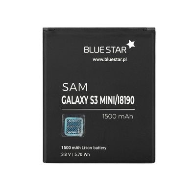 Bluestar Akku Ersatz Samsung Galaxy S3 Mini I8190 1500mAh Li-lon Austausch EB425161LU