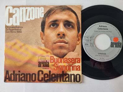 Adriano Celentano - Canzone 7'' Vinyl Germany