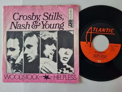 Crosby, Stills, Nash & Young - Woodstock / Helpless 7'' Vinyl