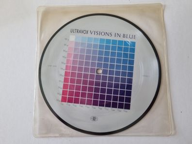 Ultravox - Visions In Blue 7'' Vinyl Picture DISC