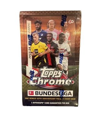 Topps Chrome Bundesliga 23/24 Hobby Box - Display