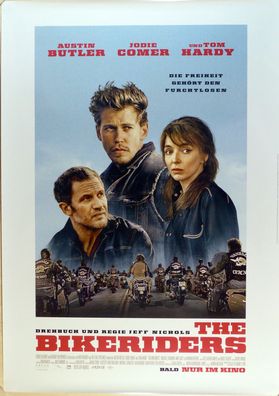 The Bikeriders - Original Kinoplakat A0 - Austin Butler, Jodie Comer - Filmposter