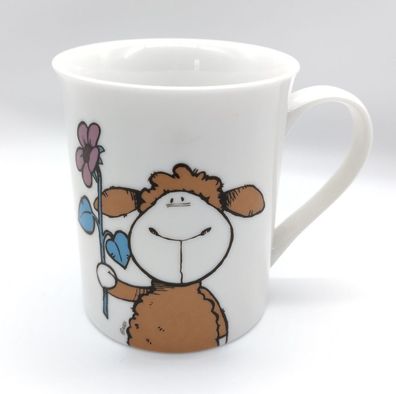 Nici 27711 Tasse Schaf "for you" mit Blume Jolly Mäh Porzellan