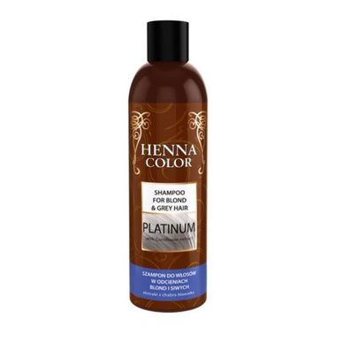 Henna Color" Tönungsshampoo "Platinum" für helles und graues Haar 250ml