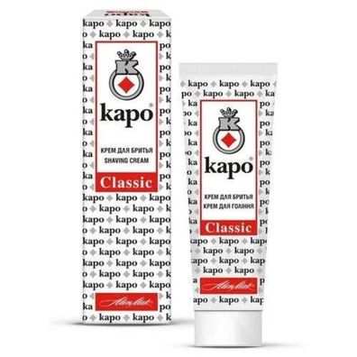 2 St. KAPO Classic Shaving Cream Rasiercreme 100 ml