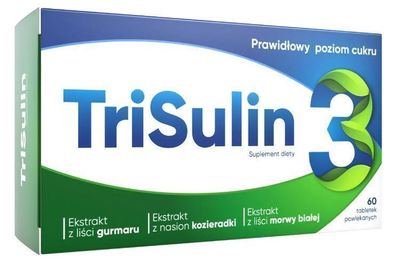 Trisulin 3 Blutzuckerspiegel Gewichtsverlust Appetitkontrolle 60 Tabletten