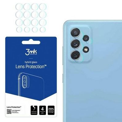 4er Pack ] 3MK FlexibleGlass Lens kompatibel mit Samsung Galaxy A72 5G (A725F)