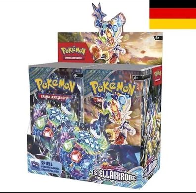 Pokemon KP07 Stellarkrone - 36er Display (DE) Preorder