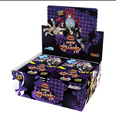 My Hero Academia CCG - Series 4: League of Villains Booster Display (24 Packs) - En