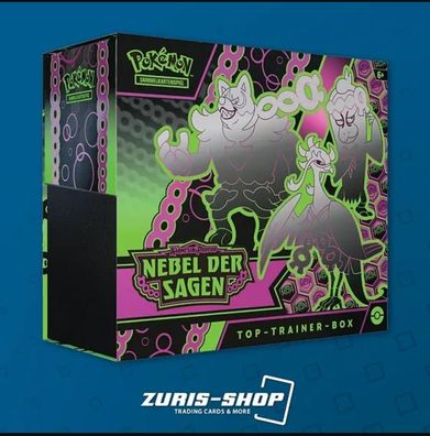 Pokemon Karmesin & Purpur Nebel der Sagen Top Trainer Box DE