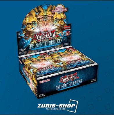 Yu-Gi-Oh! The Infinite Forbidden Display Booster Box Deutsch Preorder 18.07