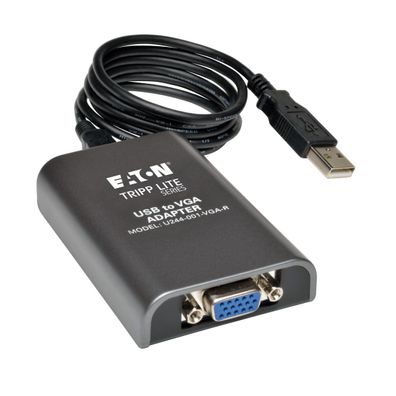 Tripp U244-001-VGA-R USB 2.0-zu-VGA Dual-Monitor-Adapter, 128 MB SDRAM, 1920 x 1080