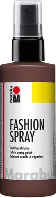 Marabu Fashion Spray Testilsprühfarbe 100ml Kakao 295